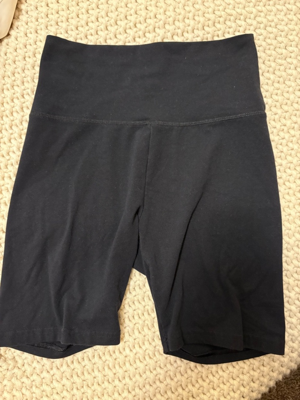 Offline by Aerie Black High-Rise Bike Shorts
